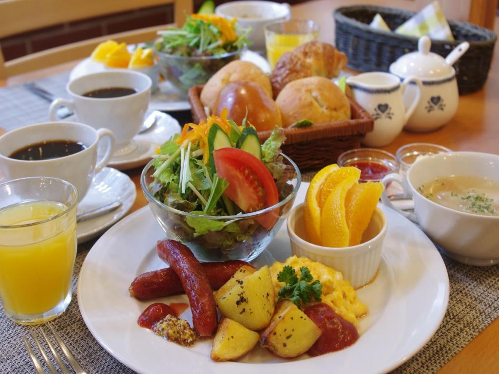 Hakuba Goryu Pension Kurumi Szoba fotó